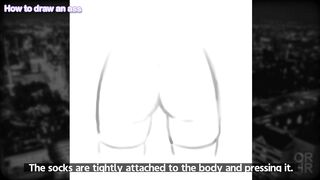 How to draw an ass!