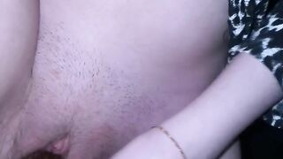 Clit tease with brush ????/anny_baily/ real virgin/ cute moaning/ horny school girl