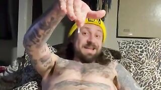 Long haired tattooed skater boy Stroking Cumshot You’ll want to taste every Drop