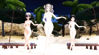 【MMD】Gokuraku Jodo-KanColle【R-18】