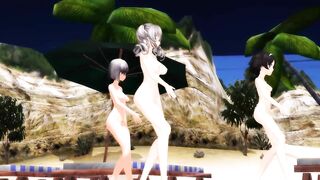 【MMD】Gokuraku Jodo-KanColle【R-18】