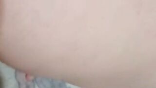 Getting fucked by a 10 inch dildo - MAKES ME SQUIRT AND MOAN LOUD