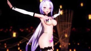 【MMD】Cheongsam HAKU GOKURAKU-JOUDO【R-18】