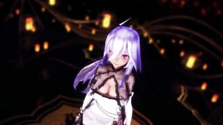 【MMD】Cheongsam HAKU GOKURAKU-JOUDO【R-18】