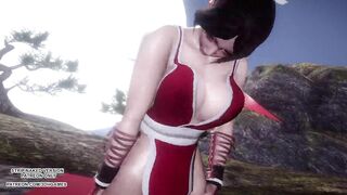 [MMD] Cold Water Mai Shiranui Sexy Hot Dance 4K 60FPS DOA