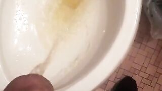 Peeing In Toilet POV