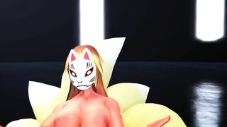 【MMD】9-Tails-Fox - [A]ddiction【R-18】