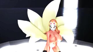 【MMD】9-Tails-Fox - [A]ddiction【R-18】