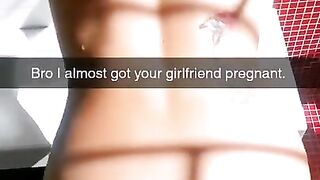 Girlfriend cheats on you with your best friend snapchat Cuckold - Emma_Model