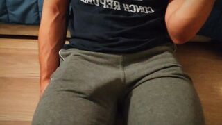 Hands free cum in my pants - Virgin loser