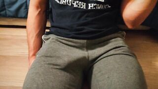 Hands free cum in my pants - Virgin loser