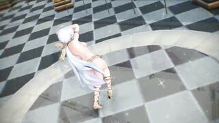 【MMD R-18 SEX DANCE】HAKU HOT ARABIAN SUIT PERFECT TASTY ASS TOUGEN-RENKA [BY] Orion DobleDosis