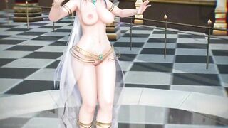 【MMD R-18 SEX DANCE】HAKU HOT ARABIAN SUIT PERFECT TASTY ASS TOUGEN-RENKA [BY] Orion DobleDosis