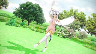 【MMD R-18 SEX DANCE】HAKU HOT-ANGEL HOT SWEET ASS DANCING INTENSE PLEASURE [BY] Orion DobleDosis