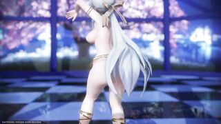 【MMD R-18 SEX DANCE】HAKU HOT ARABIAN SUIT TASTY HOT ASS GET UP AND MOVE [BY] Orion DobleDosis