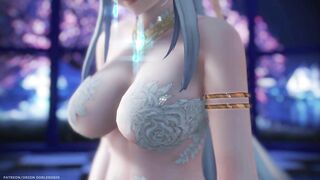 【MMD R-18 SEX DANCE】HAKU HOT ARABIAN SUIT TASTY HOT ASS GET UP AND MOVE [BY] Orion DobleDosis