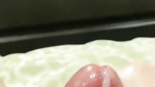 Quick cumshot edging