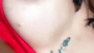 Cum from a LATINA TEEN after having a hot video call