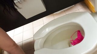 Pink Panty Piss-n-Flush