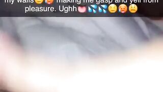 Snapchat Teen Fingers herself and Try’s not to get Caughy