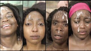 Ebony Facial Surprise Compilation