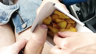 CUM IN POTATO IDAHO GIRL EAT