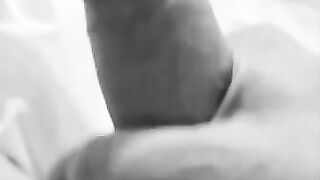 Pulsating Pierced Cock Solo Cumshot