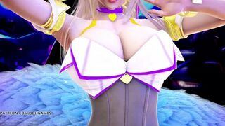 [MMD] K/DA - The Baddest Ahri Hot Striptease League of Legends KDA