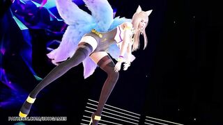 [MMD] K/DA - The Baddest Ahri Hot Striptease League of Legends KDA