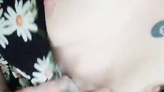 Close up pussy & breasts