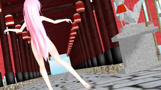 【MMD】Gokuraku Jodo [YYB type Luka swimsuit]【R-18】