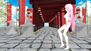 【MMD】Gokuraku Jodo [YYB type Luka swimsuit]【R-18】