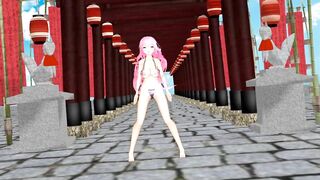 【MMD】Gokuraku Jodo [YYB type Luka swimsuit]【R-18】