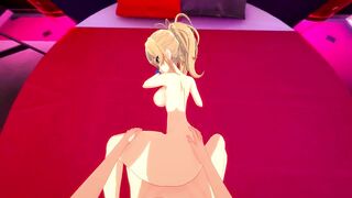 (POV) Yukana Yame is DESPERATE for YOUR DICK Hentai Hajimete No Gal