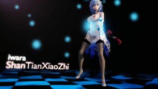 0334 -【R18-MMD】山田ShantianXiaozhi - Genshin Impact Ganyu 原神甘雨 - abracadabra