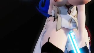 0334 -【R18-MMD】山田ShantianXiaozhi - Genshin Impact Ganyu 原神甘雨 - abracadabra