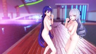 0331 -【R18-MMD】Honkai Impact 3rd 崩坏三 APHO Raiden Mei and Bronya