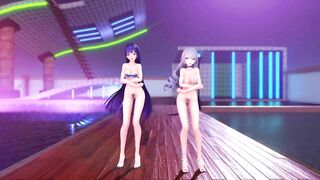 0331 -【R18-MMD】Honkai Impact 3rd 崩坏三 APHO Raiden Mei and Bronya