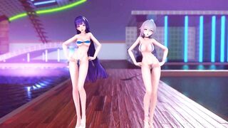 0331 -【R18-MMD】Honkai Impact 3rd 崩坏三 APHO Raiden Mei and Bronya