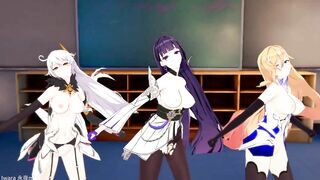 0450 -【R18-MMD】永夜mzk - Honkai Impact 3rd 崩坏三 Queens of Honkai - WiggleWiggle