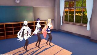 0450 -【R18-MMD】永夜mzk - Honkai Impact 3rd 崩坏三 Queens of Honkai - WiggleWiggle