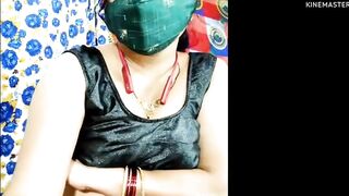 Rajasthani indian bhabhi self webcam video