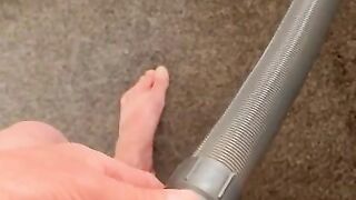 Hoover blowjob ruined cumshot