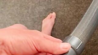 Hoover blowjob ruined cumshot