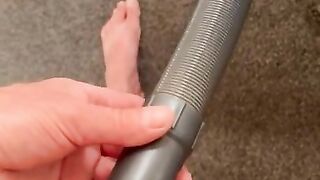 Hoover blowjob ruined cumshot