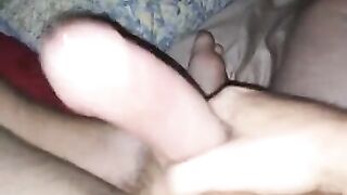 Intense solo cum