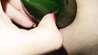 His sweet open big anus and friend cucumber big men ass fucking by vegetables