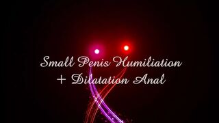 002 - Teaser Small Humiliation Penis ( SPH) - Anal