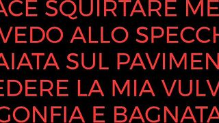 PAROLE E FRASI DI FANTASIE FEMMINILI SULLO SQUIRTING