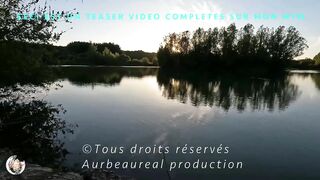 AURBEAUREAL se fait baiser devant tout le monde près d'un lac